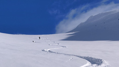 Heliskiing med Heli Kittel